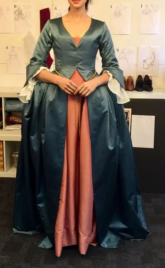 Outlander Claire Randall Cosplay Costume